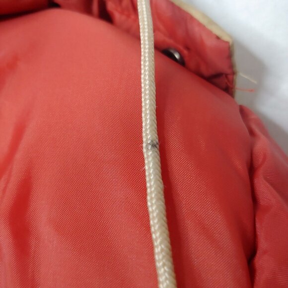 JC Penny The Mens Shop cOAT Men Medium Insulated Vintage Workwear Work Tan READ - Picture 5 of 16